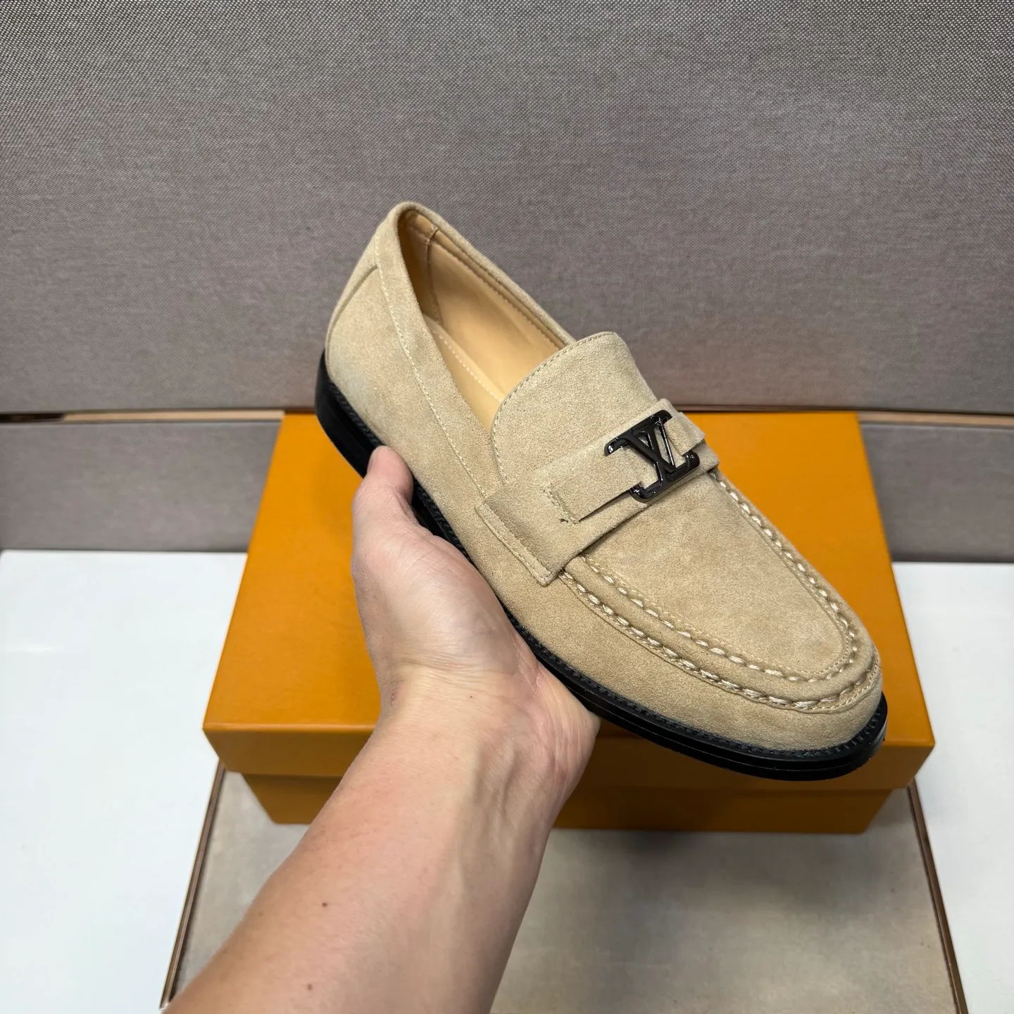 Men's men's shoes 💰pp480 [LV～] Men's casual leather shoes 2025z cabinet sales simultaneously 🔶Size: 38-44#️⃣ 🔷3 colors🔜The upper is made of multi-material splicing ➕Genuine leather lining, comfortable and breathable, sole: original comfortable and wear-resistant outsole, ⚠️real thing📱photographed🎬real thing is better📢📢📢